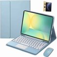 thumbnail image 1 of Touchpad Keyboard Case & Wireless Mouse for Huawei MatePad 11.5 S (2026, 11.5"), 2 Screen Protectors，Blue, 1 of 5