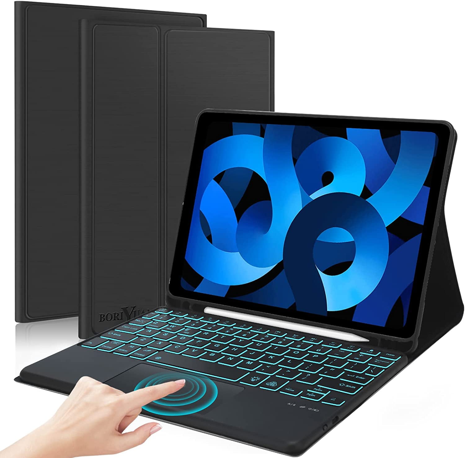 Touchpad Keyboard Case for iPad Air 5th Generation 2022/Air 4th Gen