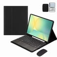 thumbnail image 1 of Touchpad Keyboard Case with Mouse & Stylus Slot for Lenovo Yoga Tab 11.1" (2025),Black, 1 of 7