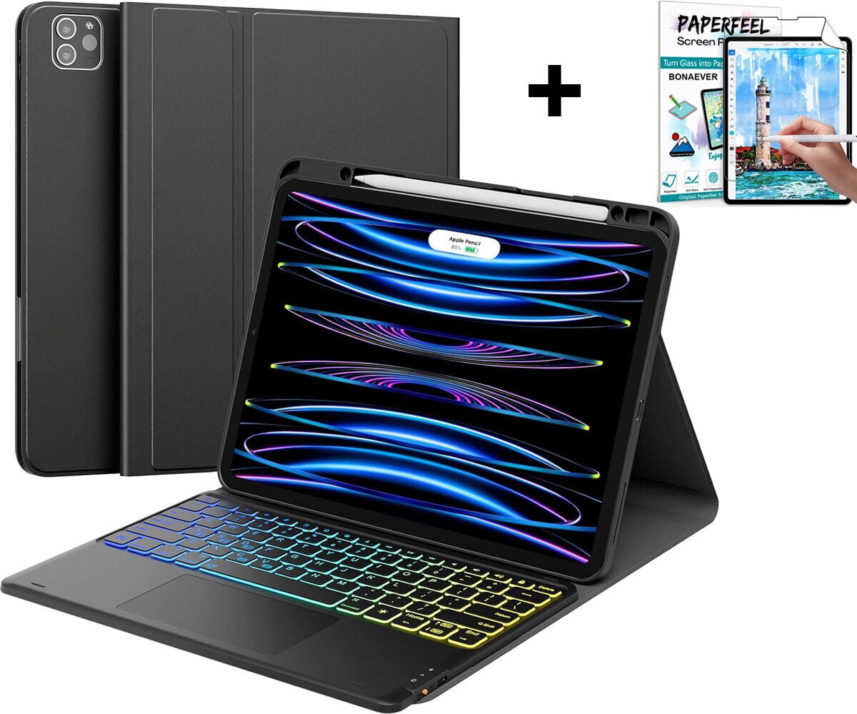Ipad Pro 2nd Generation Keyboard Bluetooth Keyboard Case With