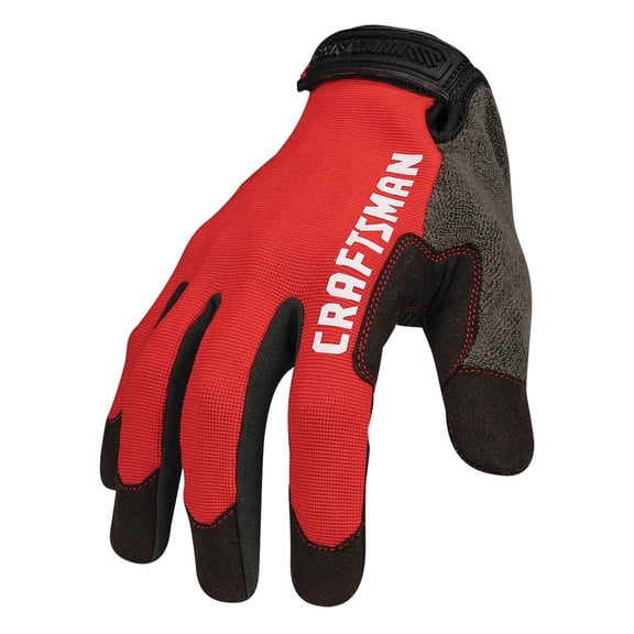 Touchscreen Compatible Unisex Silicone Grip Mechanic Gloves, XLarge, Pair