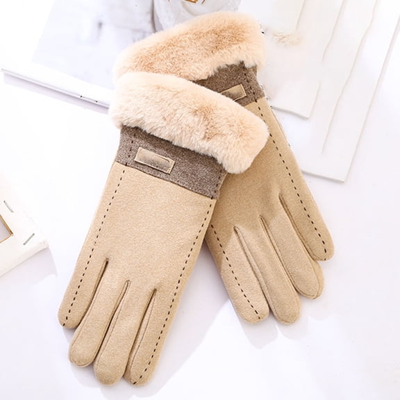 Touchscreen Fleece Gloves Under $5! Kadlawus Delong Winter Touchscreen Gloves, Fleece Thickened Warm Gloves for Men Women, Windproof Cold Weather Driving Gloves, Thermal Outdoor Gloves