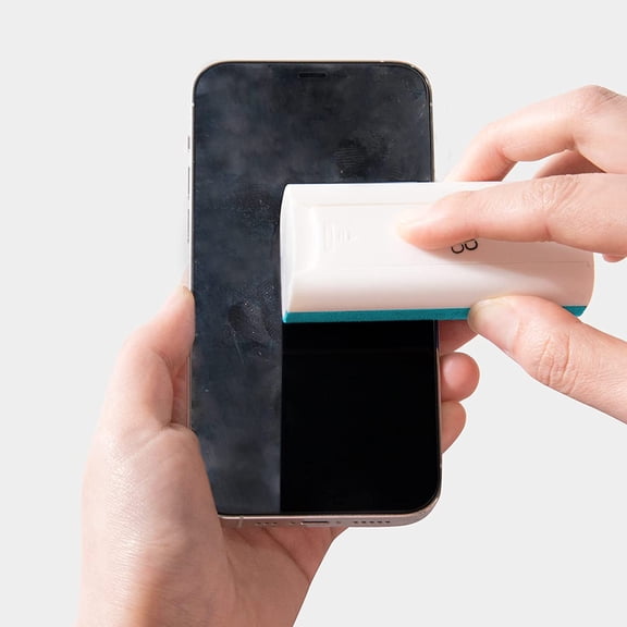 Touchscreen Mist Cleaner, Screen Cleaner, All in One Screen Cleaner Spray with Microfiber and Phone Stand for All Phones, Laptop and Tablet Screens (Blue)