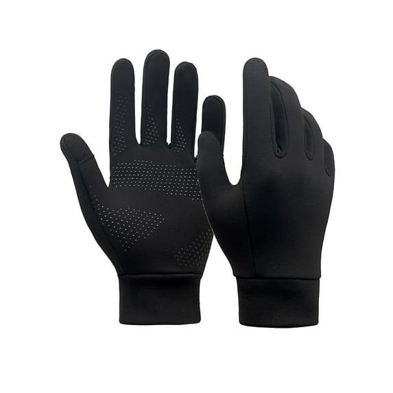Touchscreen Sports Gloves for Running Cycling Skiing - Warm Non-Slip Winter Gloves with Conductive Fingers and Elastic Fit for Outdoor Activities