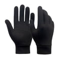 thumbnail image 1 of Touchscreen Sports Gloves with Non-Slip Grip (Small)​ - Warm for Running, Cycling, Skiing - Black, 1 of 6