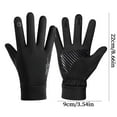thumbnail image 1 of Touchscreen Thermal Gloves for Men & Women, Cold Weather Cycling Driving Skiing Gloves, Winter Warm Waterproof Outdoor Sports Gloves with Non-Slip Grip, Touch Screen Compatible, 1 of 3