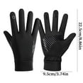 thumbnail image 1 of Touchscreen Winter Gloves for Men & Women 1 Pair , Touchscreen Accessories with Sure Grip Texture, Thermal Insulated Waterproof Gloves for Cycling, Driving, Hiking & Skiing in Cold Weather(Size L), 1 of 6