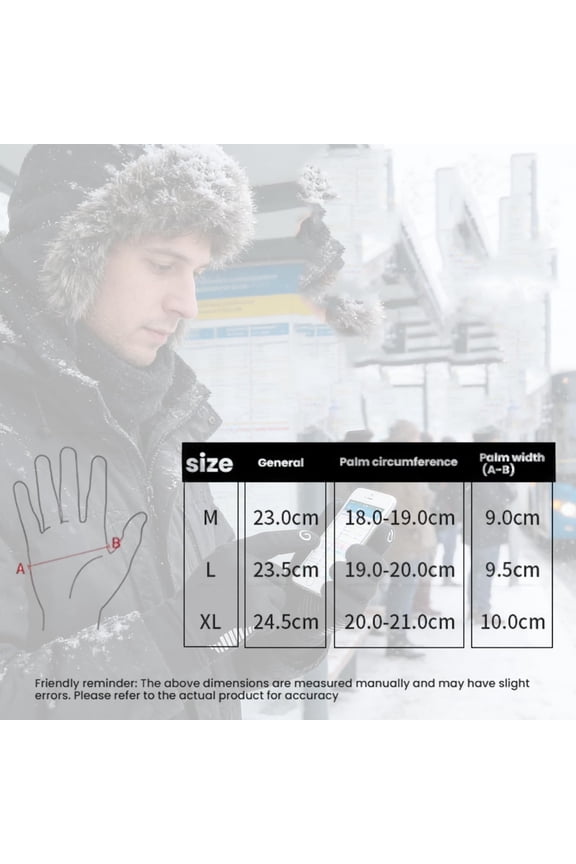 Touchscreen thermal winter gloves liners for warmth