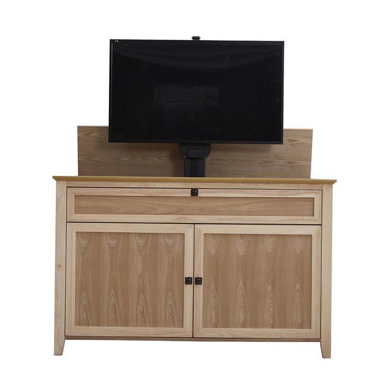 Touchstone Home Products 70163 Claymont TV Lift Cabinet for 65 in. Flat Screen TV&#44; Unfinished Brown - image 1 of 1