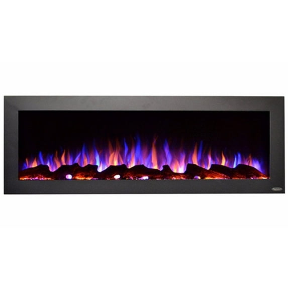 Touchstone Sideline Outdoor Electric Fireplace- 50" W x 17.5" H x 5.75" D -No Heater