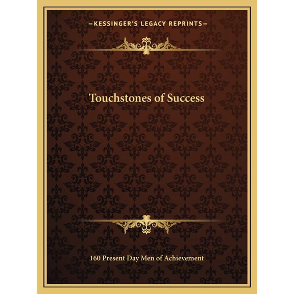 Touchstones of Success (Paperback)