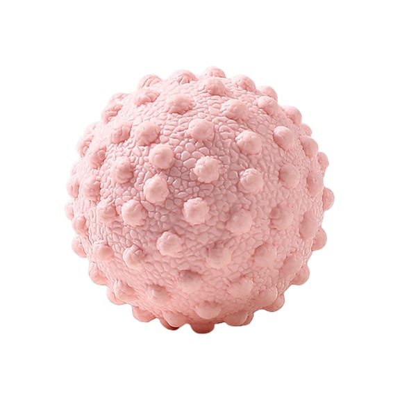Toudaret 1 Pcs Hard Massage Ball with Nubs Spiked Hedgehog Ball Foot Hand Back Muscle Massage Ball Plantar Fasciitis Myofascial Relaxation Pain Relief Massage Ball