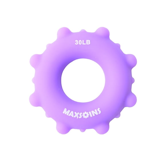 Toudaret 1 Pcs Trainer Grip Ring High Elasticity Bump Design Recovery Training Hand Acupuncture Point Activation Exerciser Ring for Home