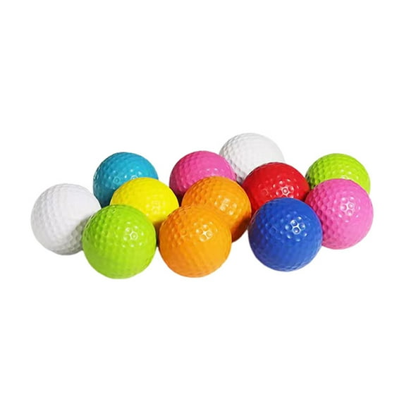 Toudaret 12PCS Foam Golf Balls, 42mm Practice Golf Balls, Practice Golf Balls for Backyard, Soft Golf Balls for Indoor or Outdoor