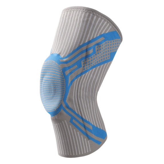 Toudaret 1Pc Knee Protector Pressurization Breathable High Elastic Padding Cushion Knee Protection Good Ventilation Knee Sleeve Compression Brace Support for Sports