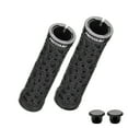 thumbnail image 1 of Toudaret Bicycle Handlebars Shock-absorbing Bicycle Grips 1 Pair Ergonomic Non-slip Bicycle Handlebar Grips with Plugs Shock-absorbing for Mountain, 1 of 8