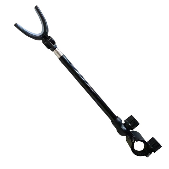 Toudaret Extendable Fishing Rod Holders, Aluminum Telescopic Portable Corrosion Proof Fishing Pole Holder Bracket Spike Fishing Pole Rack for Bank Fishing Ground Sand Beach Shore