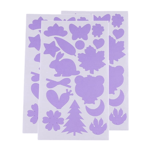 Toudaret Self-adhesive Patches 3pcs Down Jacket Patches Creative Shape Waterproof Easy to Use Diy Clothing Hole Self-adhesive Repair Patches