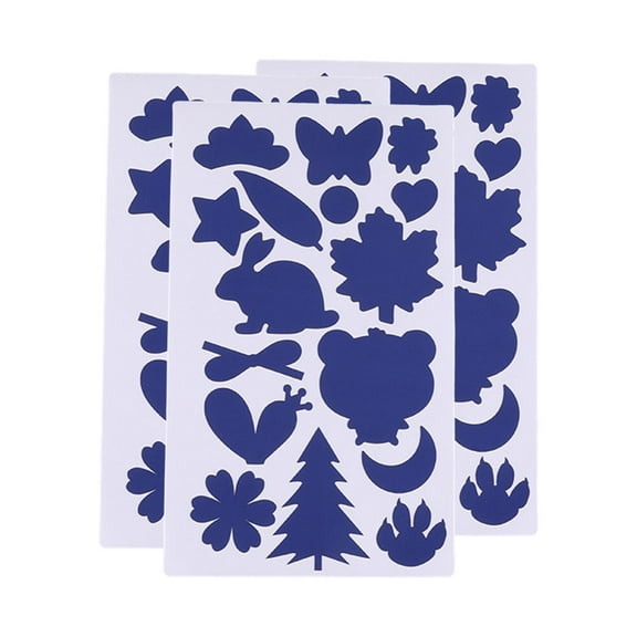 Toudaret Self-adhesive Patches 3pcs Down Jacket Patches Creative Shape Waterproof Easy to Use Diy Clothing Hole Self-adhesive Repair Patches