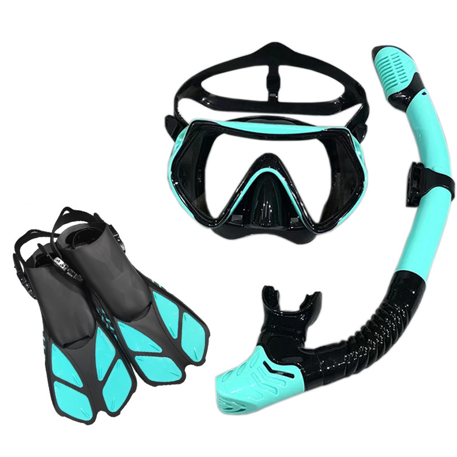 HIKOTEI Set da Snorkeling per Bambini con Maschera e Boccaglio,Maschera per Immersioni Anti