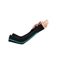 thumbnail image 1 of Toudaret Summer Arm Sleeves 1 Pair Moisture-wicking Arm Sleeves Solid Color High Elasticity Super Soft Breathable Quick-drying Uv-proof Sports Arm Sleeves, 1 of 8