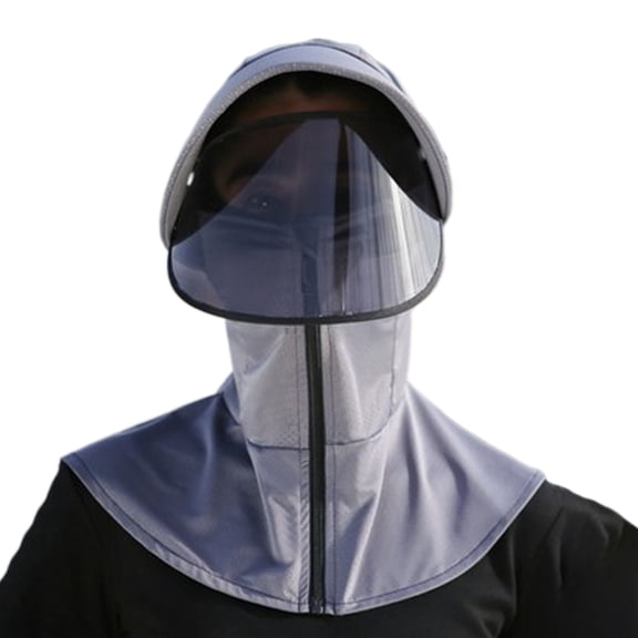 Toudaret Wide Brim Sun Hat Sun Protection Hat Sun Hat with Face Guard Soft Breathable Multifunctional Wide Brim Hat for Sun Protection Rainproof Cycling