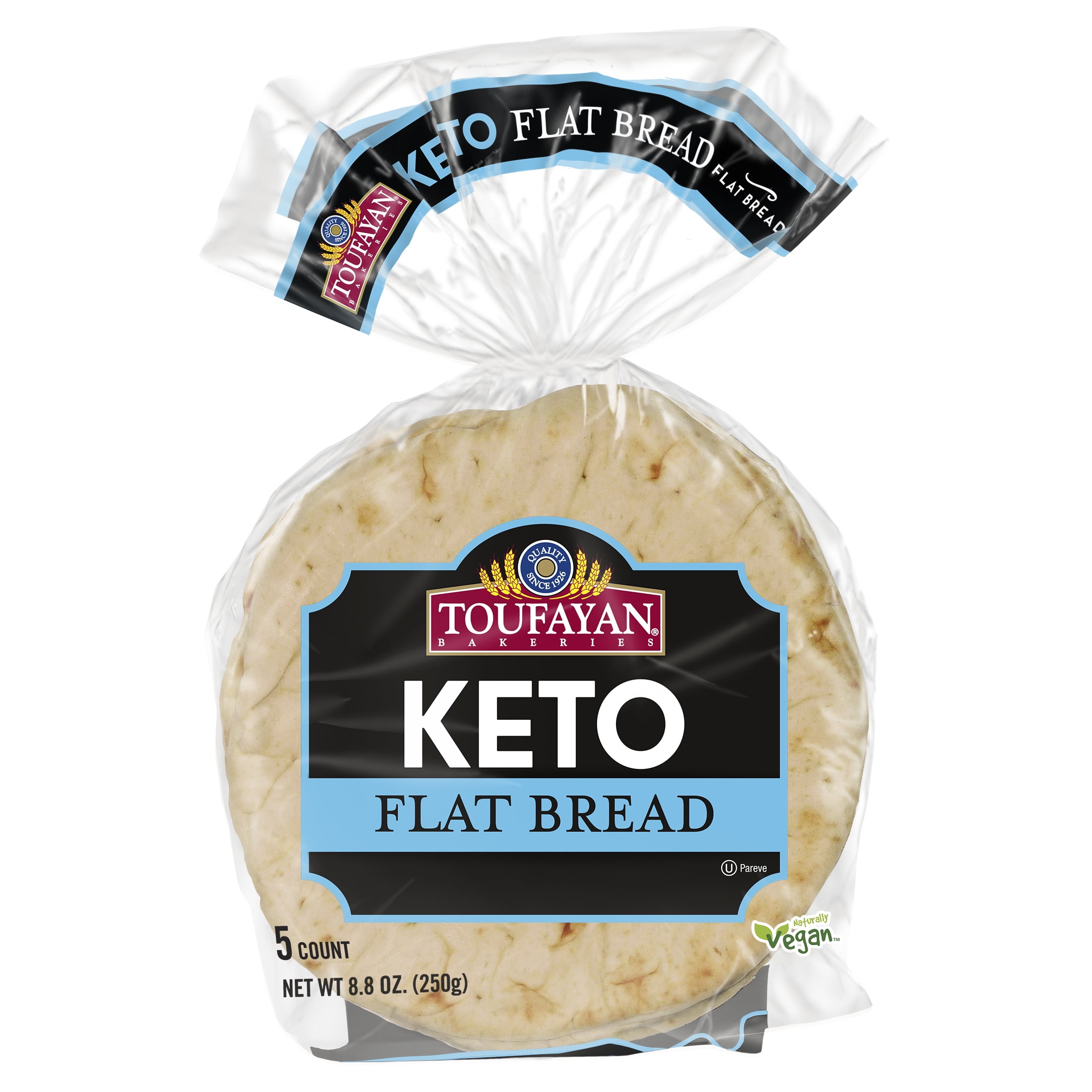 Toufayan Keto Flat Bread, 5 Count