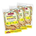 Toufayan Smart Carb Smart Pockets Pita Bread Low Carb Low Calorie