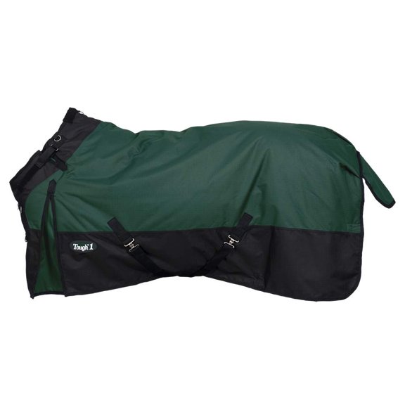 Tough 1 1200D Poly Turnout withSnuggit Neck 300g Green/Hunter 78IN
