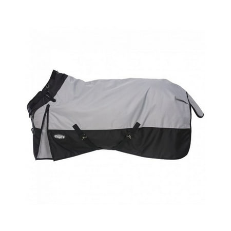 Tough 1 Blanket 1200D Waterproof Poly Snuggit Neck 75" Gray 32-2120S