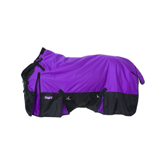 Tough 1 1680D Turnout withSnuggit Neck Purple 84