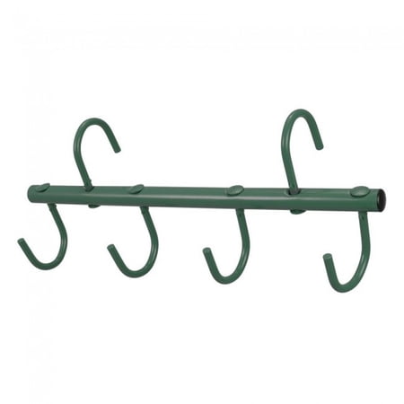 Tough-1 4-Prong Portable Tack Rack Hunter Green