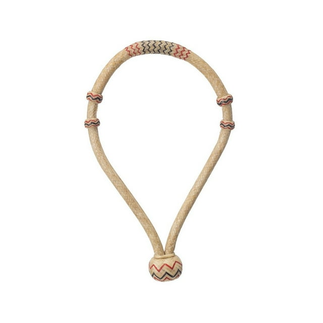 Tough 1 5/8in Rawhide Core Bosal Rawhide/Red/Black