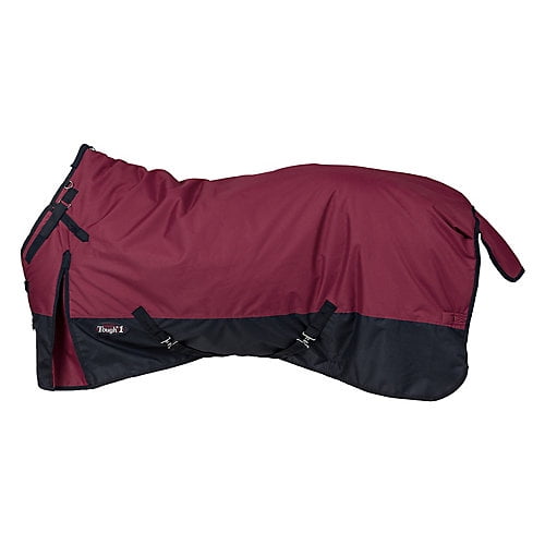 Tough 1® 600D Waterproof Poly Snuggit Turnout Blanket Burgundy