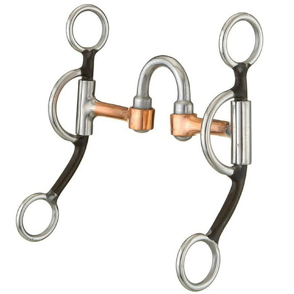 Tough 1 Bit Medium Port Correction 6 1/2 Antique Brown 25934