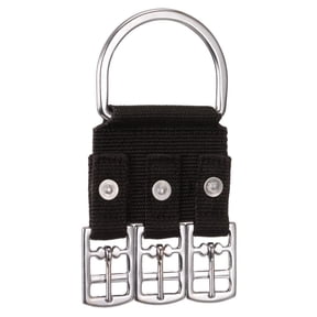 Tough-1 Black Nylon Three Buckle Western Cinch Girth Converter Tack Horse