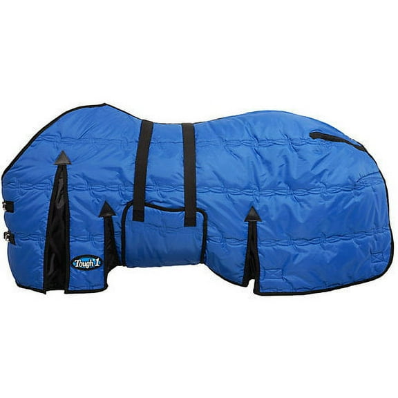Tough 1 Blanket Turnout 600D Belly Wrap Denier 75 Royal Blue 32-8010