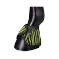 thumbnail image 1 of Small Tough 1 No Turn Neoprene Vented Horse Leg Bell Boots Pair Neon Zebra, 1 of 2