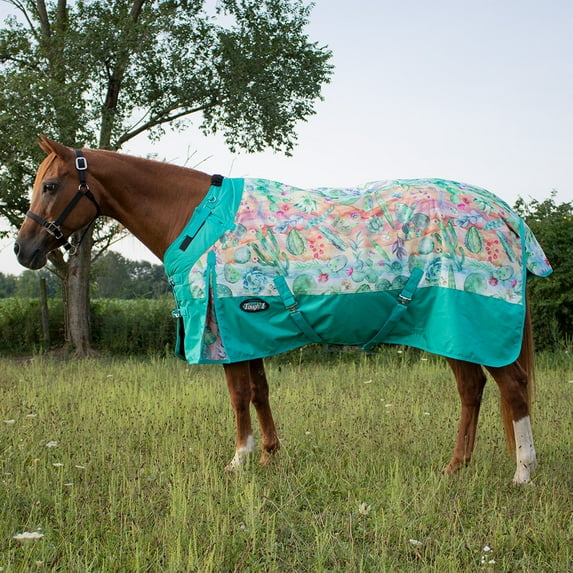 Tough 1 Cactus 1200D Turnout Blanket with Snuggit Neck 66