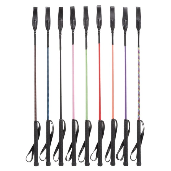 Tough-1 English Riding Crop - Black - 24"