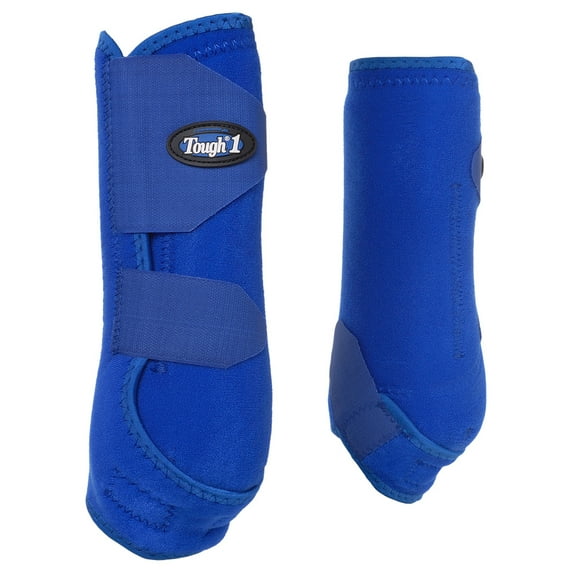 Tough 1 Boots Extreme Vented Rear Flexible M Blue Royal 64-18000R