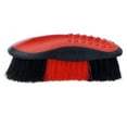 thumbnail image 1 of Tough 1 Horse Tack Great Grip Brush W/ Stiff Bristles Rubber Red, 1 of 2