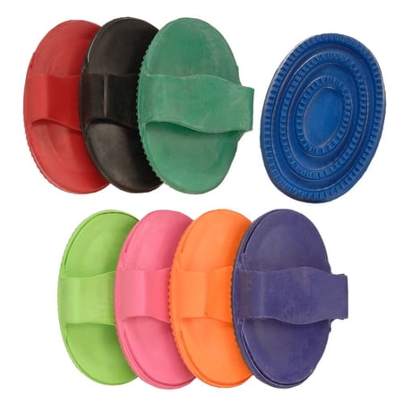 Tough 1 Large Rubber Curry Comb, Red