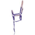 thumbnail image 1 of Tough 1 Miniature Nylon Break-Away Halter, Purple, Large, 1 of 3