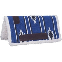 Tough 1 Miniature Sierra Saddle Pad, Southwestern Royal/Black/Cream, 19 x 19