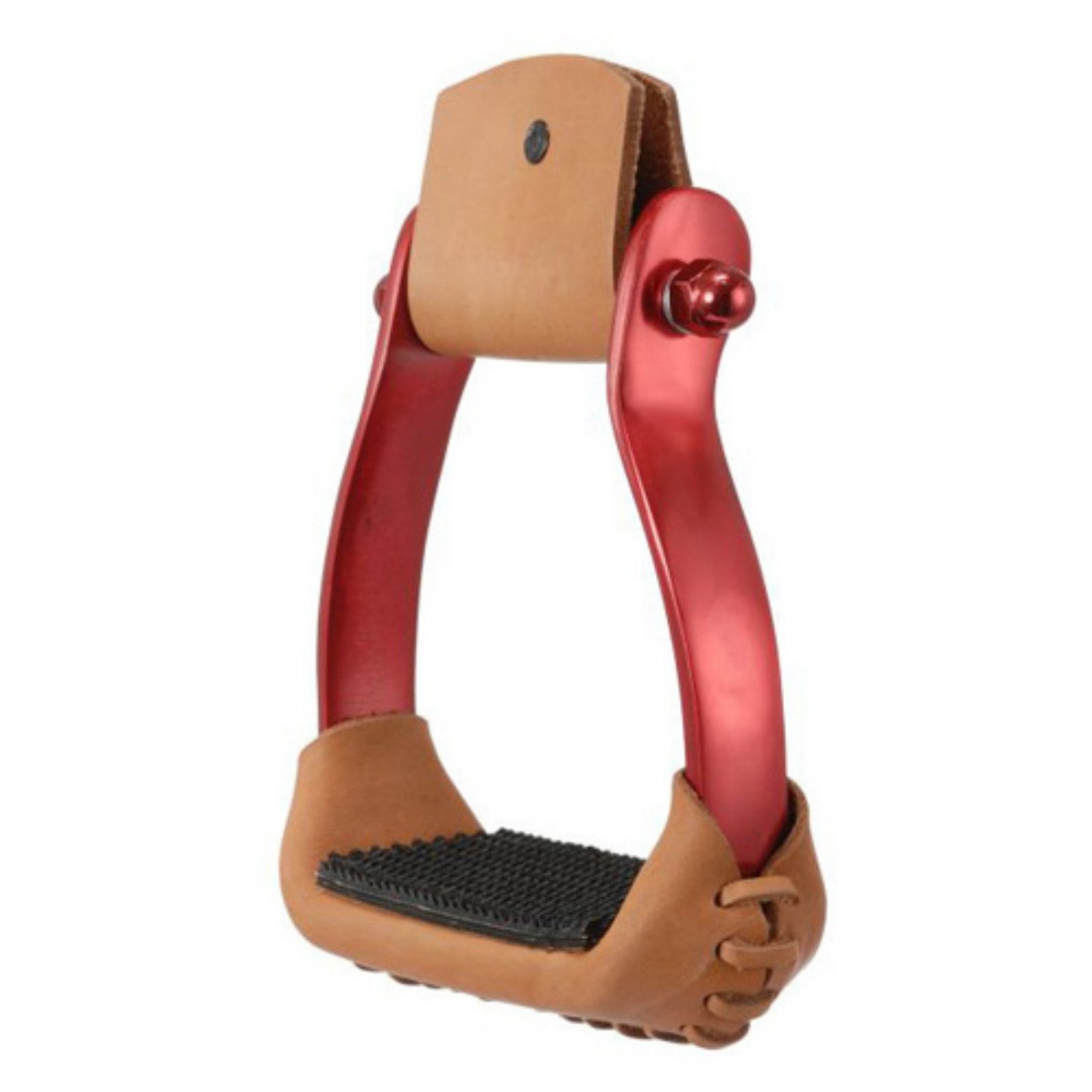 Tough1 Polished Aluminum Barrel Racer Stirrups