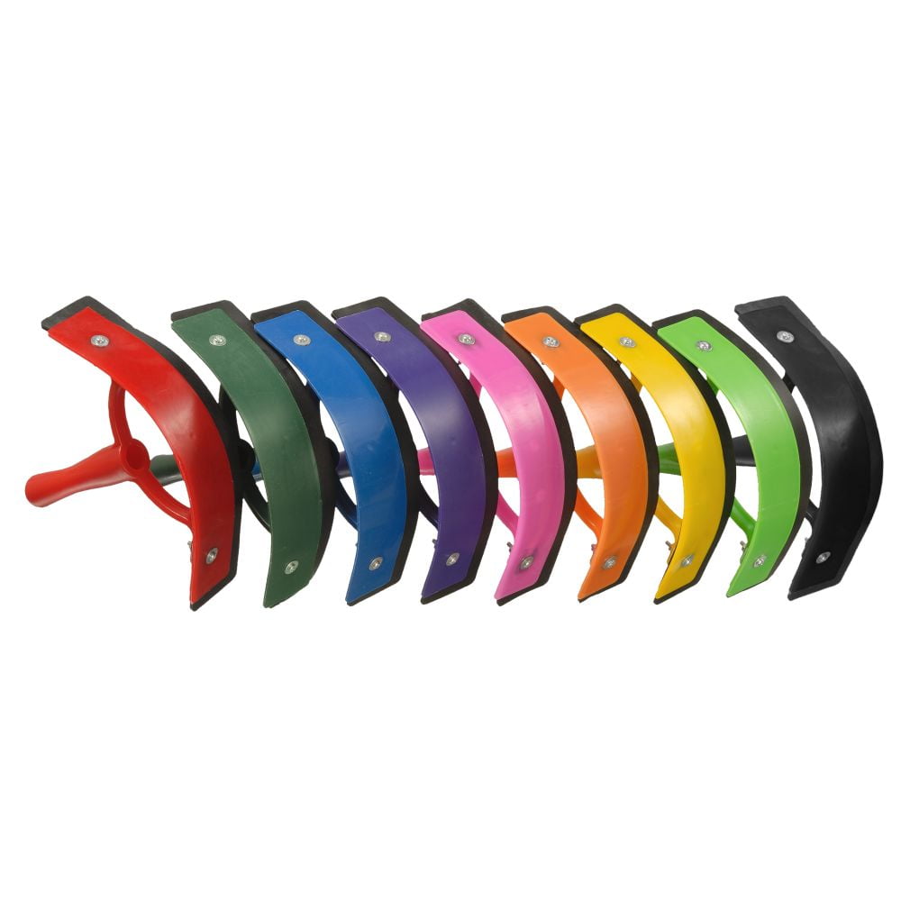 Ergonomic Polymar Sweat Scraper with Rubber Squeegee