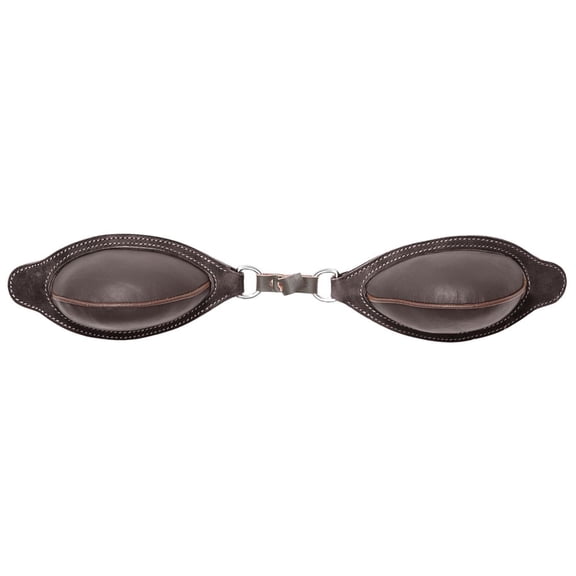 Tough-1 Premium Leather Bucking Rolls - Dark Oil