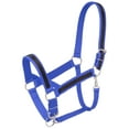 thumbnail image 1 of Tough 1 Premium Nylon Halter with Overlay, Royal Blue, Draft, 1 of 2