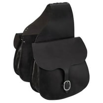 Tough 1 Horse Deluxe Trail Saddle Bag W/ Two Side Pockets Nylon